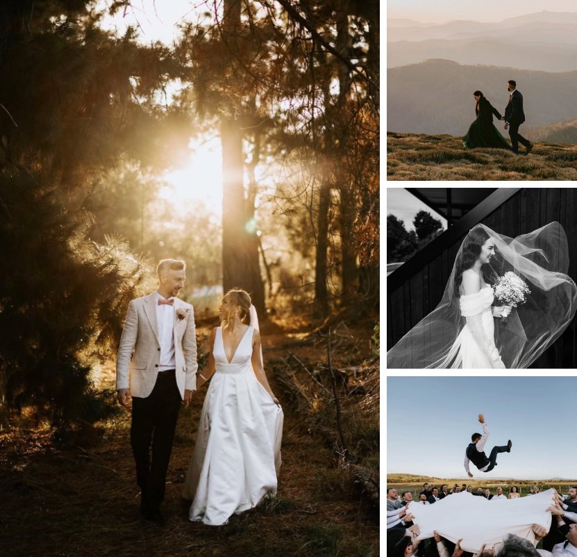 Dan Brannan — wedding photographer Melbourne capturing golden hour portraits