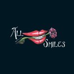 All Smiles logo — client of DJ Emily Gracie