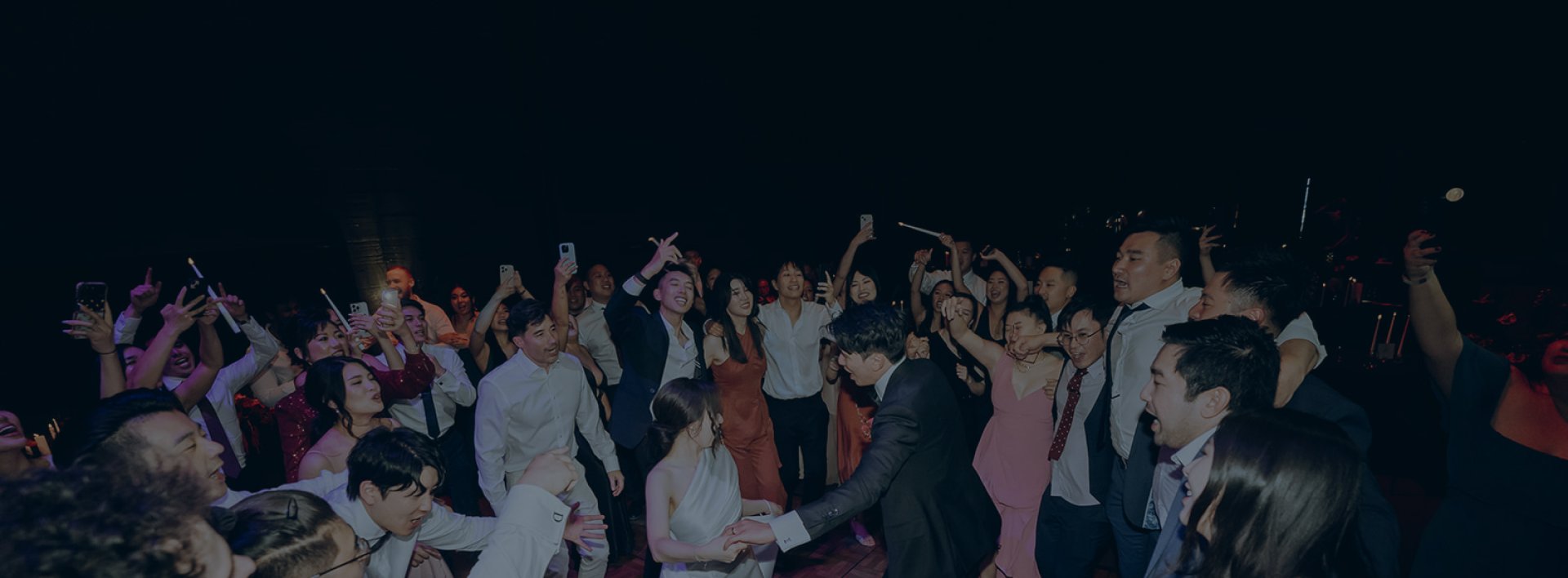 Packed dance floor at a Melbourne wedding — DJ Emily Gracie preferred vendors